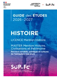 Guide des études Histoire