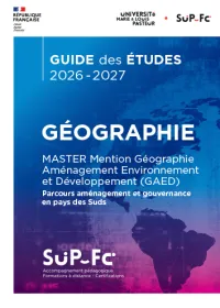 Guide des études Géographie